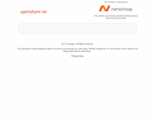 Tablet Screenshot of agentsflyers.net